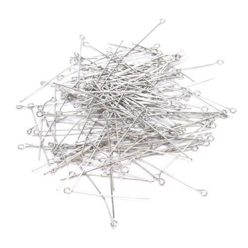 200Pcs/Lot Eye Head Pins Beads Pins Earring Wire DIY Jewelry Making CYJUS 