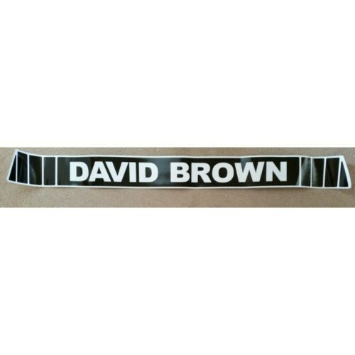 DAVID BROWN TRACTOR ROOF DECAL 