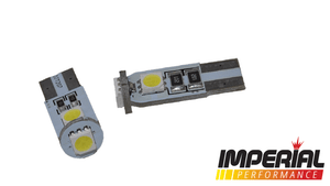 Corsa D T10 SMD luz lateral o Matrícula Bombillas-Blanco Brillante-se adapta a VXR SXI SRI
