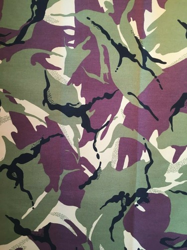 Camo Cotton Drill Fabric 149cm 58/" Wide Army Camouflage Material