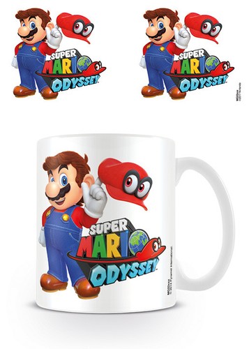 Mug en pyramide MG24899 Mario avec Cappy Officiel Super Mario Odyssey