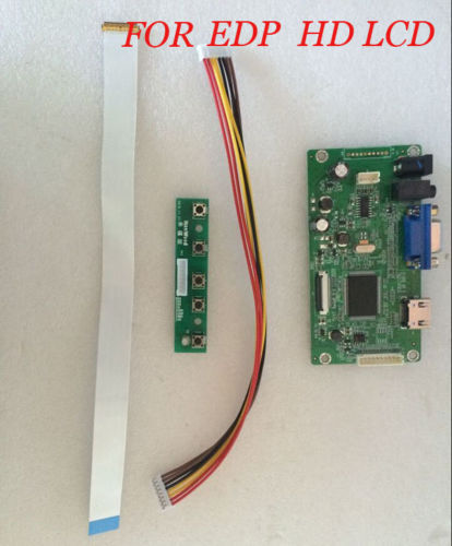 17.3 inch IPS 1920X1080 LCD LED Panel controller board kit 30pin EDP VGA HDMI