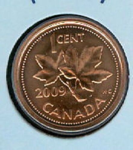 2009 RCM Logo Penny 1 One Cent /'09 Canada Canadian BU LOT of 10