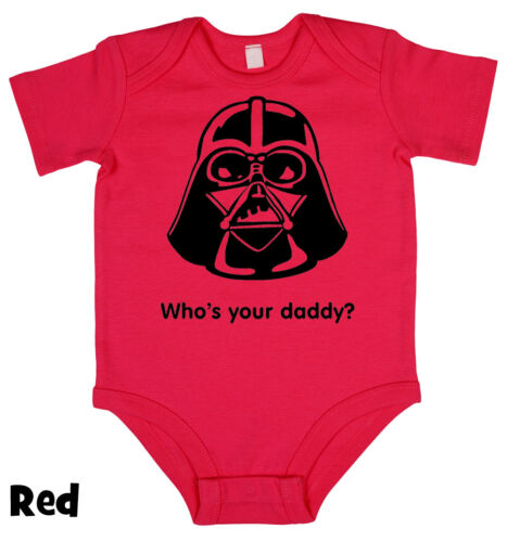 Who Is Your Daddy Star Baby Grow Boy Girl Babies Clothes Vest Poison Wars present