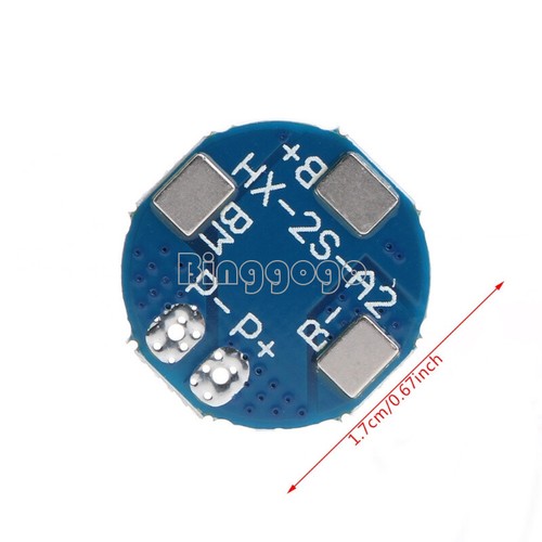 2PCS NEW 2S 5A Li-ion Lithium Battery 7.4v 8.4V 18650 Charger Protection Board