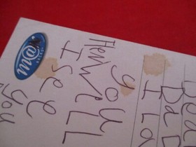 Sonic 3D Blast Sega Genesis / Saturn Promotional Postcard **USED**