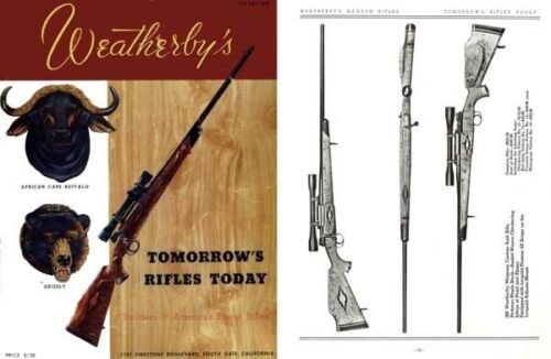 Weatherby 1953 Fine Firearms Catalog