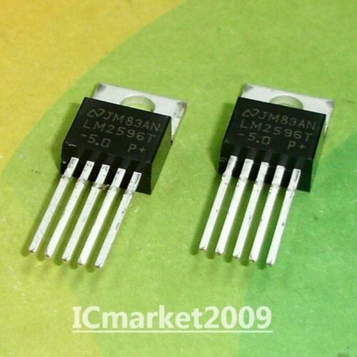 10 PCS LM2596T-5.0 TO-220 LM2596 Voltage Regulator
