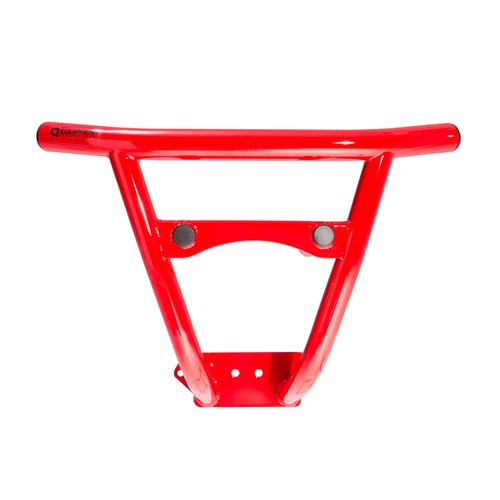 HMF Racing IQ LT Defender Steel Front Bumper Guard Red Polaris RZR RS1 2018+