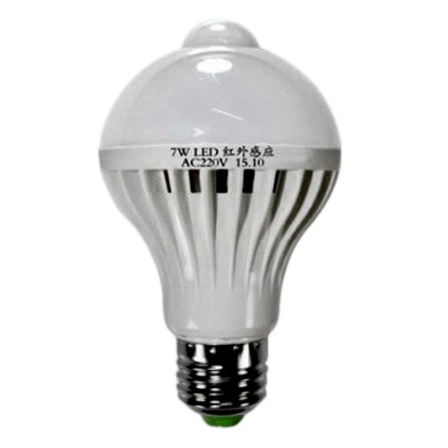 3W//5W//7W//9W LED Sound PIR Motion Sensor Ball Light Globe Bulb Corridor Lamp