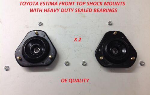 Toyota Estima Emina Lucida CXR10//20 TCR10//20 FRONT TOP CHOC//Strut Mount x 2