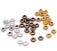 Circular Flat Beads Zinc Alloy Metal Spacer Beads For DIY Jewelry Finding 100PCS 