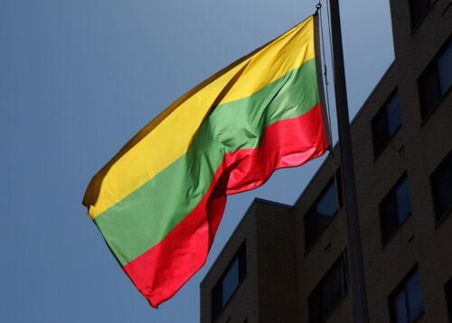 3x5FT/90*150cm Lithuanian Flags Hanging Lithuania flag ba Festival Decor Outdoor 