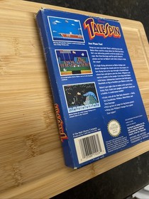 Disney's TaleSpin Nintendo NES Complete CIB with Protector Circle Original Seal