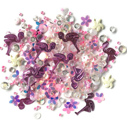 Iridescent gems,confetti,sequin shapes for crafts Buttons Galore Sparkletz