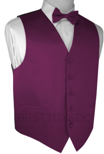Sizes 35-64 Long 6-Piece Tuxedo Package with Flat Front Pants /& Red Vest