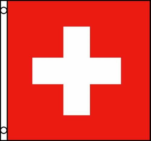 SWISS FLAGS 90 x 90 cm SWITZERLAND FLAG 3/' x 3/' BANNER 3x3 ft High quality