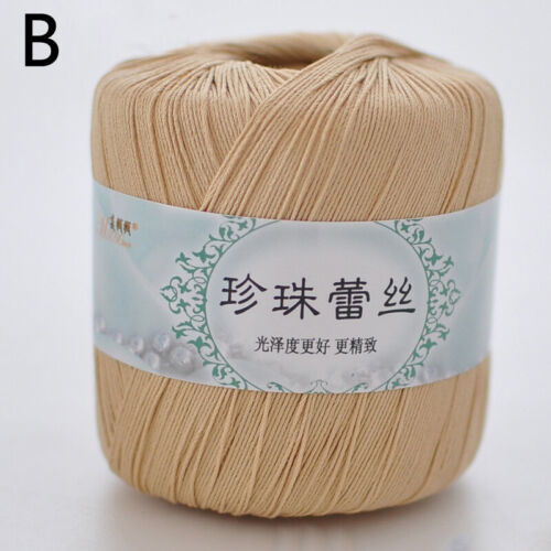 Soft Cotton Crochet Yarn DIY Hand Milk Baby Tatting Knitting Wool Yarn Thread 