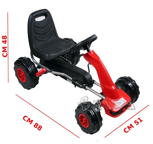 GO CART GO KART PER BAMBINI A PEDALI GIOCATTOLO CAVALCABILE