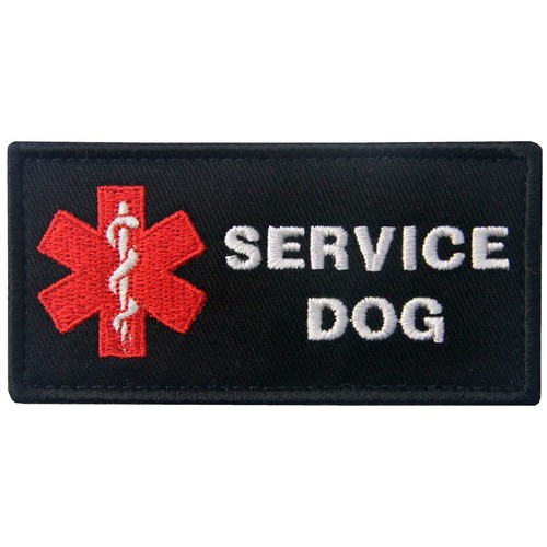 Embroidered PATCHES Hook Loop patch Appliques Service Dog Harnesses PET Fastener