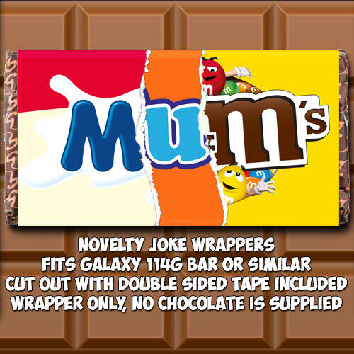 Sister Chocolate Bar Wrapper Novelty Christmas Xmas Birthday Gift Joke Funny