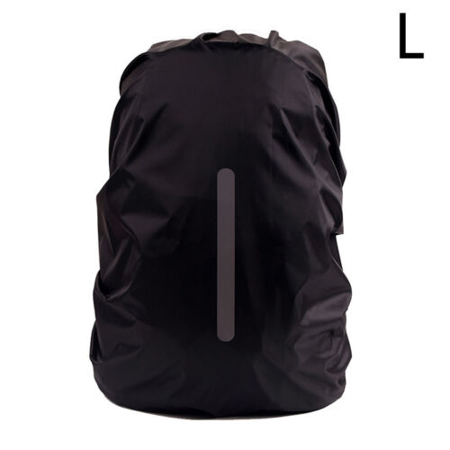 Reflective Waterproof Backpack Rain Cover Night Safety Light Raincover Case TEUS