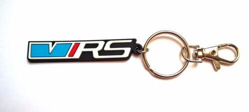 SKODA VRS keyring high quality rubber keychain for OCTAVIA FABIA with gift bag 