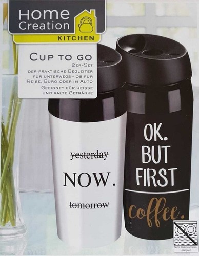 CUP TO GO Thermobecher 2er Set ***NEU/&OVP***