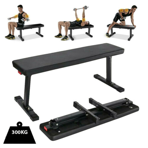 Foldable Weight Bench Lifting Incline Decline Strength Training Workout Home Gym