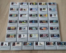 Super Nintendo Spiele Sammlung - 36 Titel - Snes