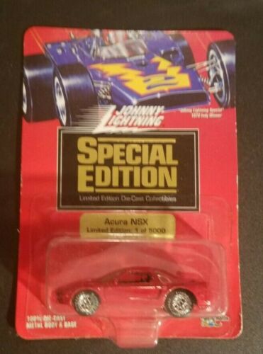 Johnny Lightning 1996 ACURA NSX Honda Limited 1/5000 SPECIAL EDITION RED D3