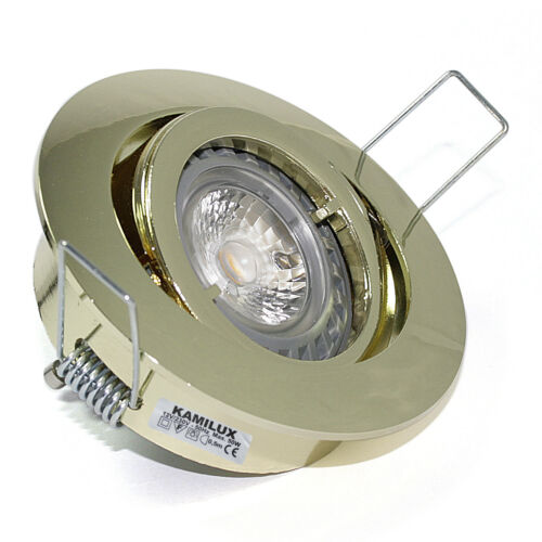 Kamilux Einbauspot Bajo 230V Hochvolt Downlights ohne Leuchtmittel Lampe GU10