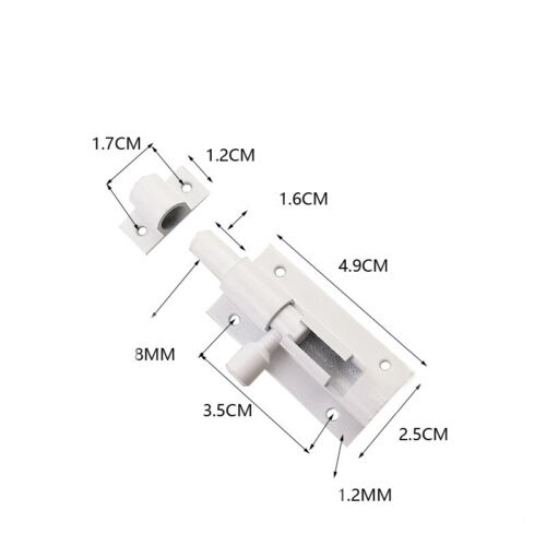 Details about  / Heavy Duty Small Large Door Garden Gate Shed Sliding Door Tower Bolt Latch Catch