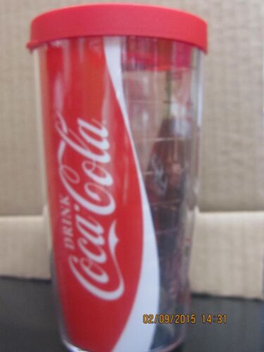 Coca-Cola Tervis 24 oz Tumbler with Lid /Coke Bottle NEW-FREE SHIPPING 