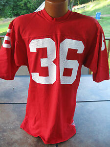 Vintage NFL 1970&#39;s ST. LOUIS CARDINALS Sand Knit #36 Practice Football Jersey | eBay