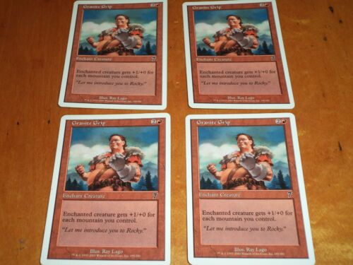 4x Playset MTG Magic the Gathering Complete Set 4 x4 Cards Seventh Edition 7th 