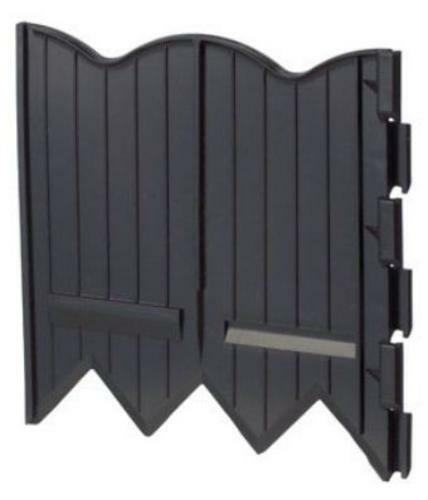 Master Mark 97220 Border Master Poundable Edging Black 20/'