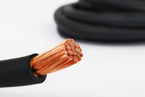 WELDING CABLE 2//0 BLACK 15/' FT BATTERY LEADS USA NEW Gauge Copper AWG Solar