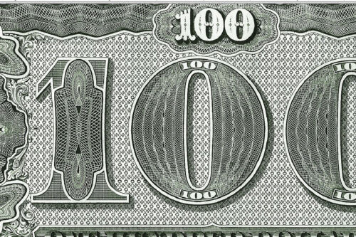 Reproduction $100 1890 T-Note US Paper Money Currency Copy