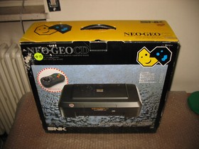 (BOX ONLY) BOX+POLYSTYRENE FOR NEO GEO CD FRONT LOADER CONSOLE