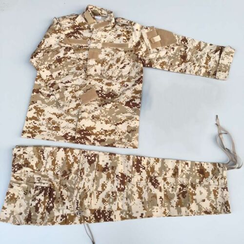 Children Airsoft Military Tactical Combat BDU Uniform Jacket Pants Suits SWAT
