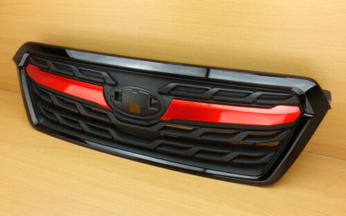2014-2018 Shiny Black Red Metallic Matte Black For SUBARU FORESTER Front Grille 