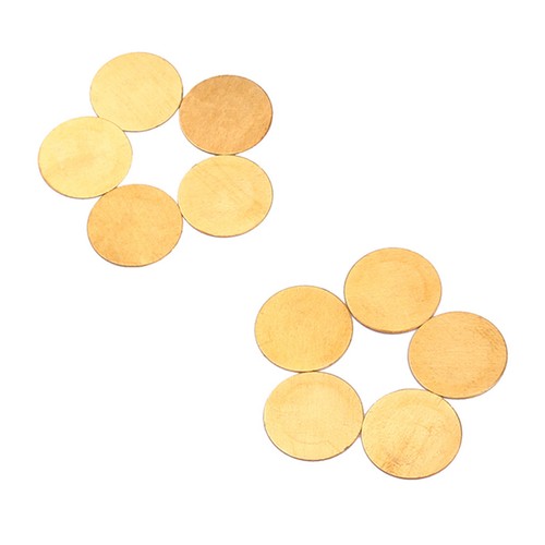 10Pcs 15mm Piezo Elements Buzzer Sounder Sensor Trigger Drum Disc Guitar DIY