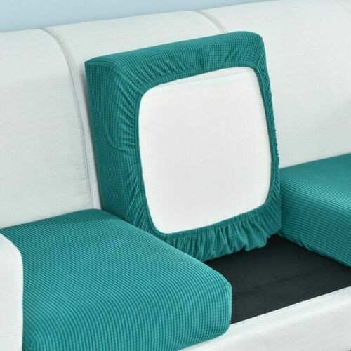 Fabric Couch Slip Covers Protector Stretchy Replacement Sofa Seat Cushion Cover 