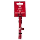 Pet Brands Ltd UK Pets Peuoe KC005 Keep Calm Cat Collar