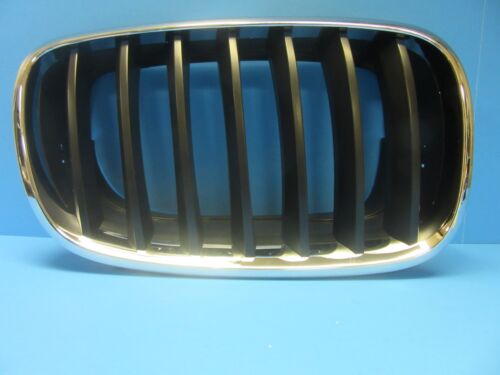 Front Hood Grille Right Passenge Side Replace BMW OEM# 51137157688 X5 X6 Black 