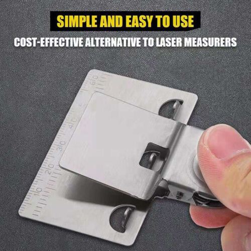 Measuring Tape Clip Precision Tape Measuring Tool Tape Measure Aid C I//