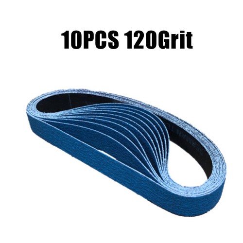Zirconium Corundum Sanding Belts Workshop Zirconia 10PCS 40//60//80//120 Grit