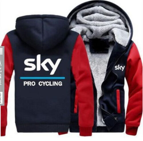 SKY UCI PRO TEAM Thick Hoodies Casual Jacket Coat Cosplay Sweatshirts Unisex