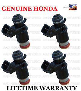 Genuine Honda 4X Fuel Injectors for 01 02 03 04 05 Honda Civic 1.7L LX EX CX HX 